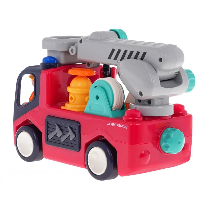 ماشین آتش نشانی هولی تویز(هالی تویز) 9998 Huile Toys — تصویر ۴