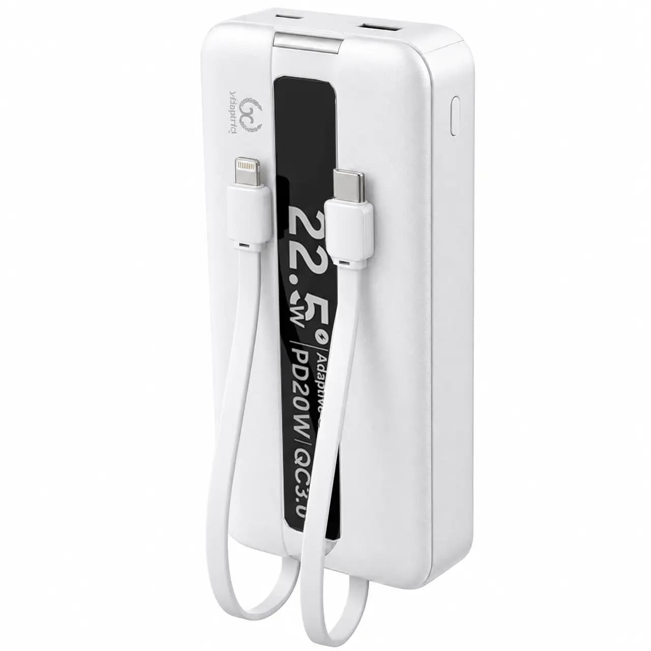 پاوربانک PD و فست شارژ Yoshita 22.5W 20000mAh مدل YP-021 – سفید – MMS (گارانتی 6 ماهه YA) — تصویر ۸