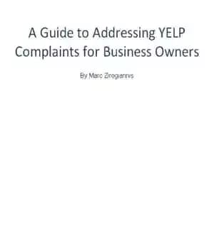 دانلود کتاب A Guide to Addressing Yelp Complaints for Business Owners