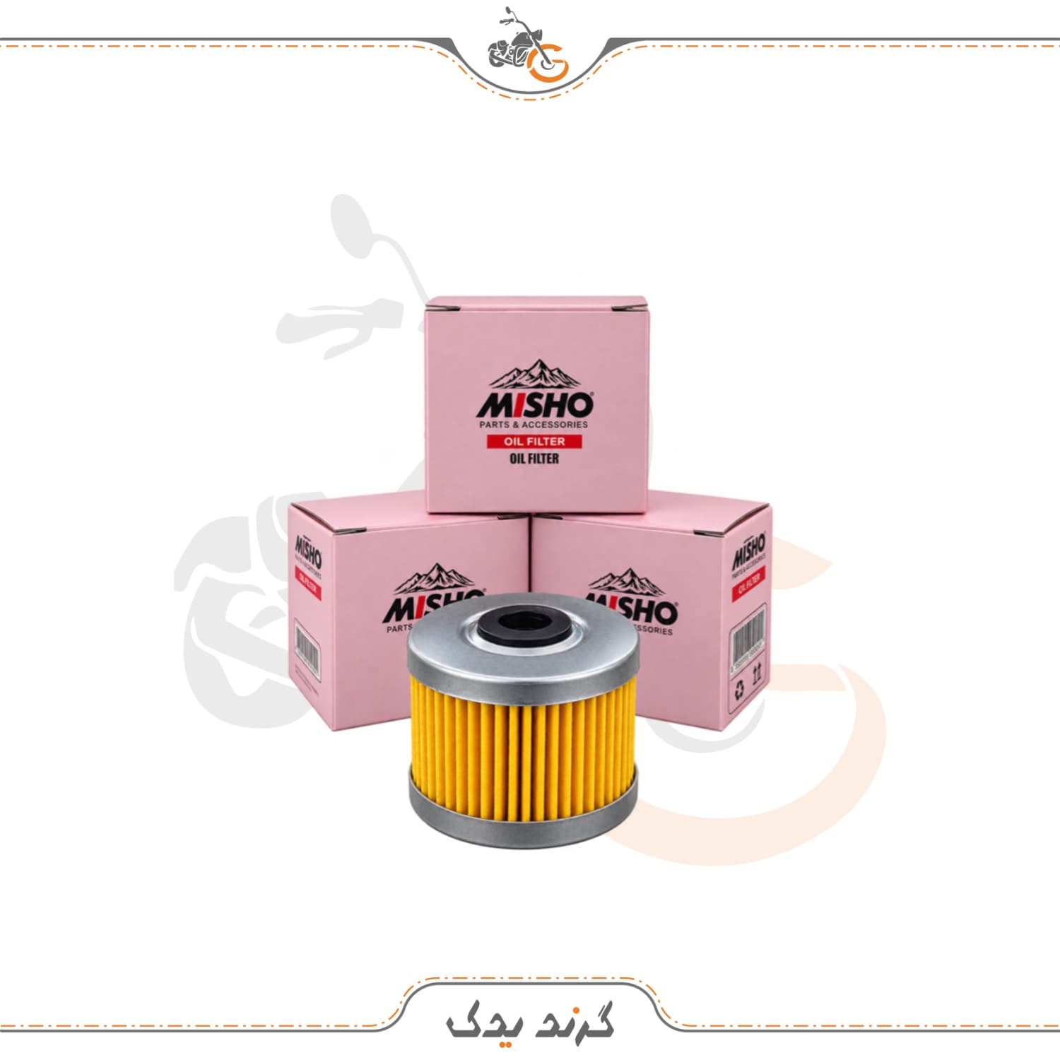 فیلتر روغن مگلی 200 Megelli و لیفان KPS درجه 1 (برند میشو)