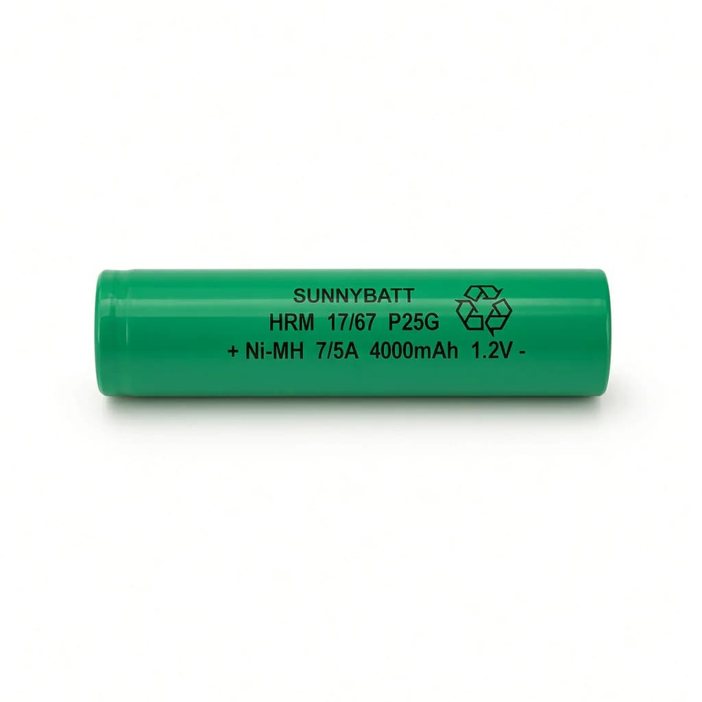 باتری شارژی نیکل متال SUNNYBATT سایز 7/5A ظرفیت 4000 میلیآمپر ساعت — تصویر ۳