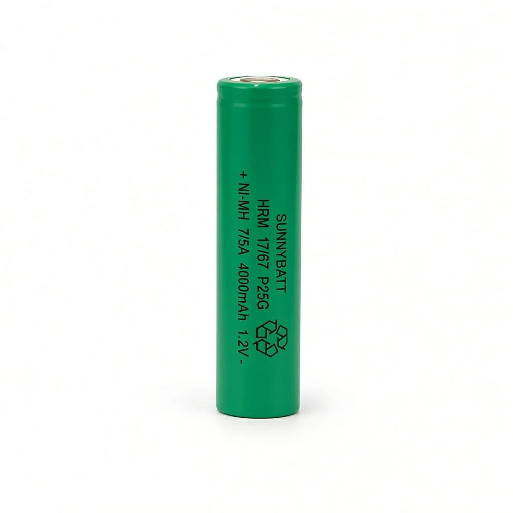 باتری شارژی نیکل متال SUNNYBATT سایز 7/5A ظرفیت 4000 میلیآمپر ساعت — تصویر ۲