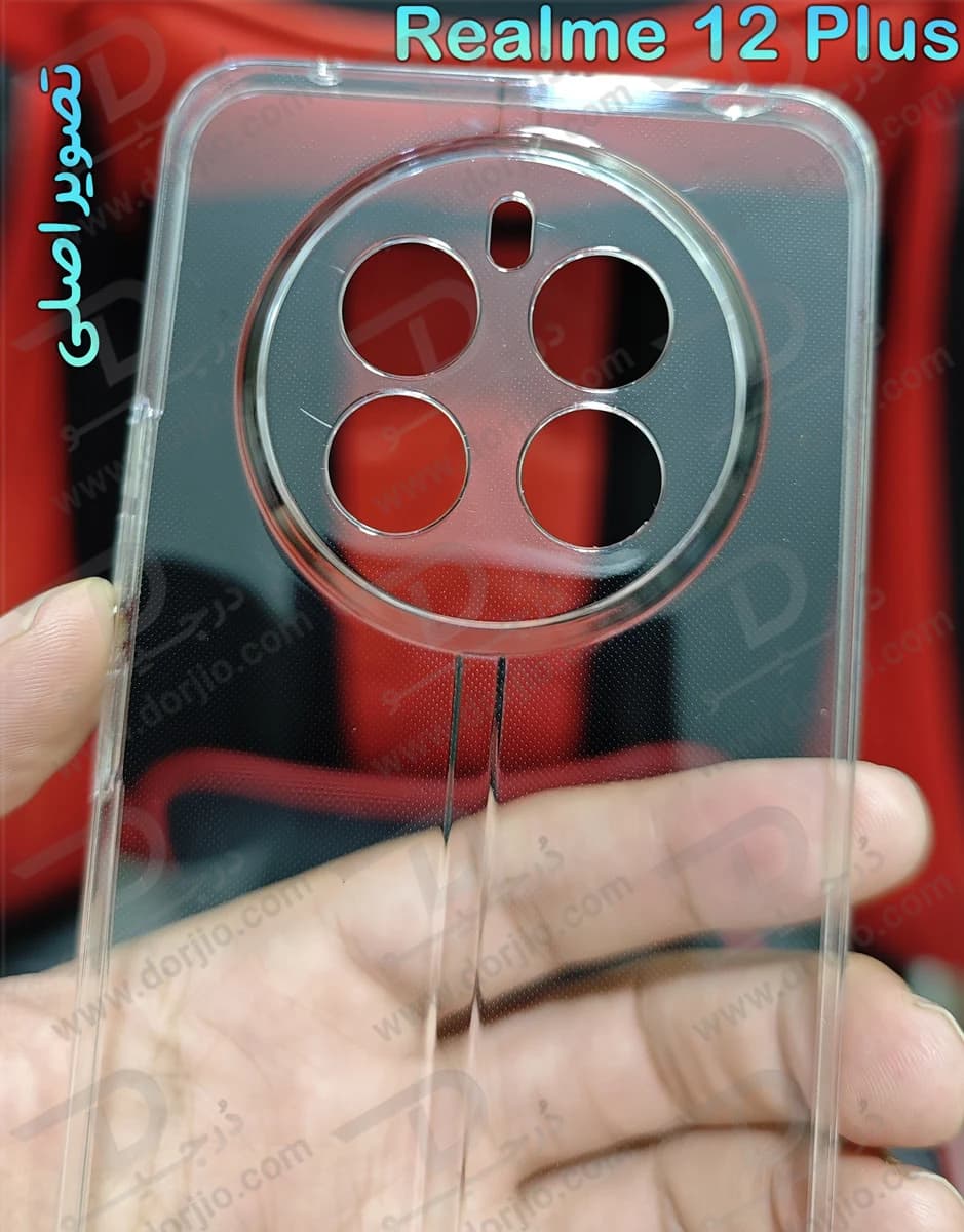 قاب شفاف تمام کریستالی Realme 12 Plus مارک LEXOM — تصویر ۸