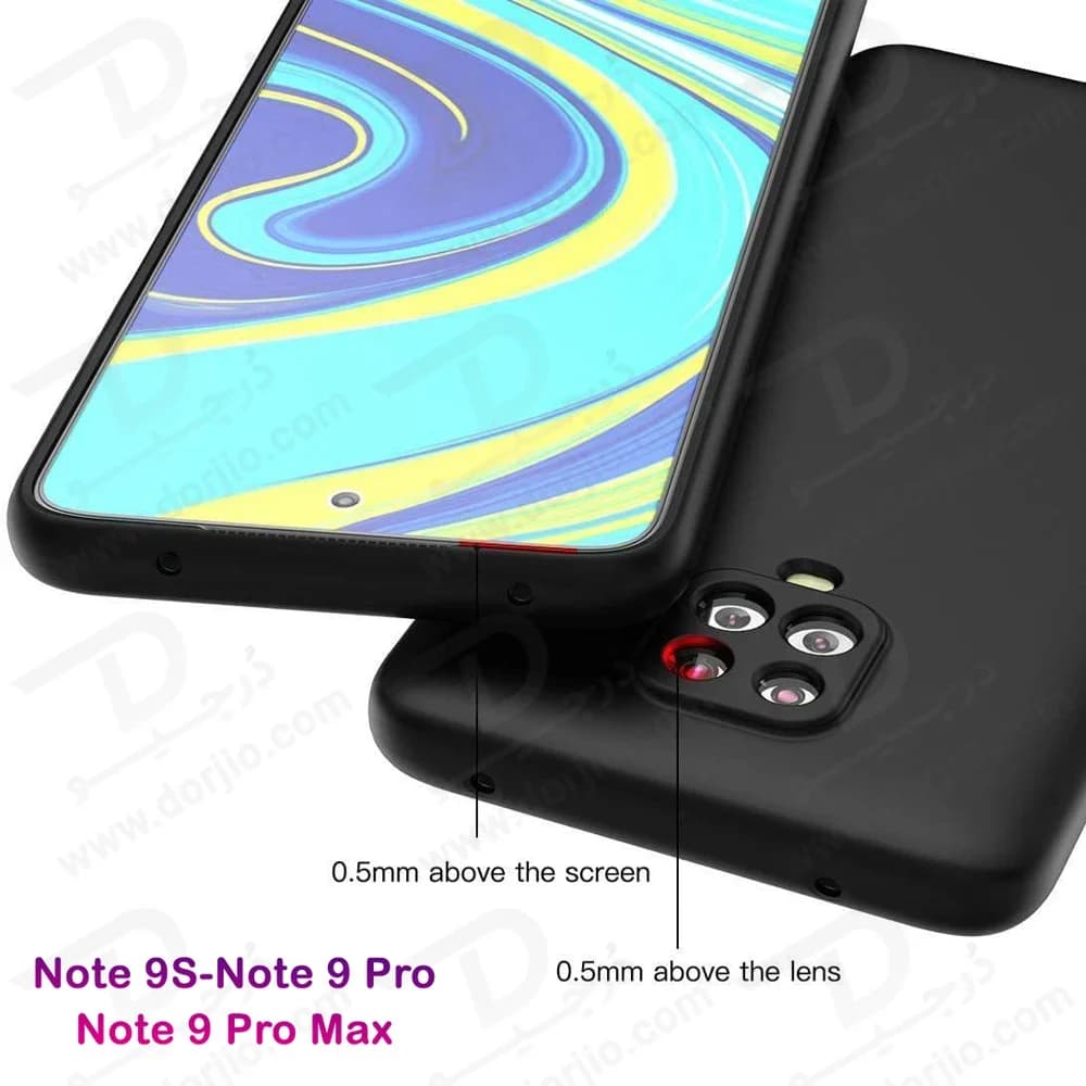 گارد سیلیکونی گوشی های Redmi Note 9S-9 Pro-9 Pro Max — تصویر ۳