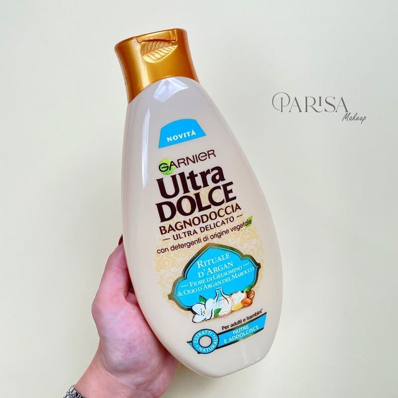 شامپو بدن گارنیر مدل Ultra Dolce(آرگان و گل یاس)