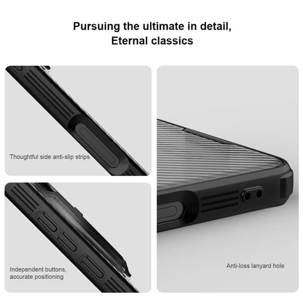 گارد مگنتی نیمه شفاف کمرا استند Oppo Find X8 Ultra مارک نیلکین مدل Camshield Prop Clear — تصویر ۷