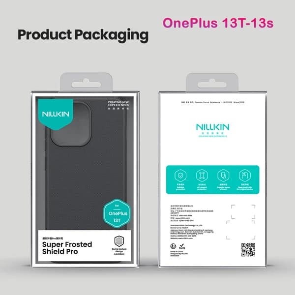 قاب ضد ضربه OnePlus 13T مارک نیلکین مدل Super Frosted Shield Pro — تصویر ۲
