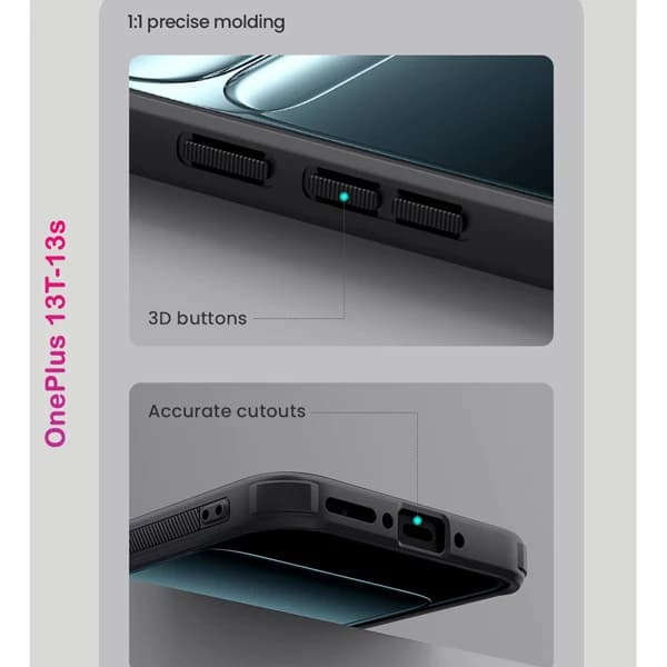 قاب ضد ضربه OnePlus 13T مارک نیلکین مدل Super Frosted Shield Pro — تصویر ۳