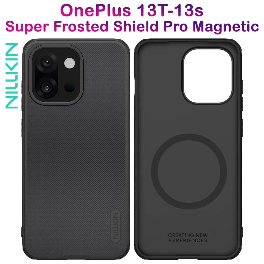قاب ضد ضربه مگنتی OnePlus 13s مارک نیلکین مدل Super Frosted Shield Pro Magnetic