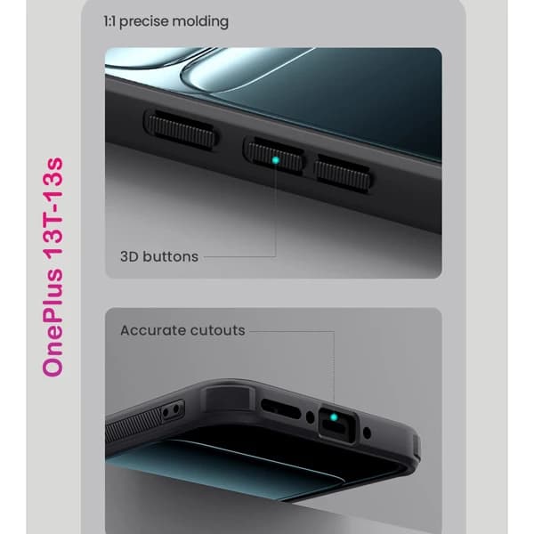 قاب ضد ضربه مگنتی OnePlus 13s مارک نیلکین مدل Super Frosted Shield Pro Magnetic — تصویر ۴