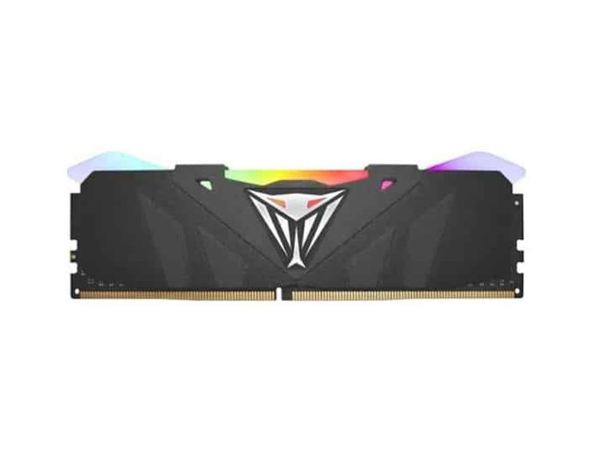 رم 16 گیگ پتریوت مدل Patriot Viper RGB DDR4 Black 16GB 3200MHz (استوک) — تصویر ۴