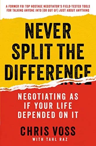 و دانلود نسخه کامل کتاب زبان اصلی Never Split the Difference: Negotiating As If Your Life Depended On It Kindle Edition | دانلود کتاب خارجی