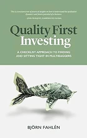 و دانلود نسخه کامل کتاب زبان اصلی Quality First Investing : A checklist approach to finding and sitting tight in multibaggers | دانلود کتاب خارجی