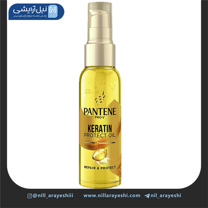 سرم مو کراتین پنتن مناسب موهای شکننده و آسیب دیده طلایی ( ترکیه )
