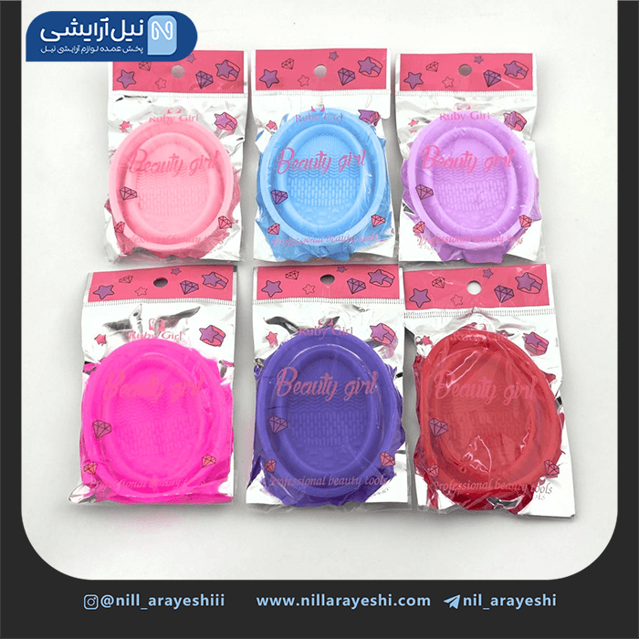 وان براش و پد شور سیلیکونی روبی گرل کد RG – 001