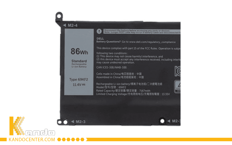 باتری لپ تاپ Dell Precision 5550-69KF2 — تصویر ۲