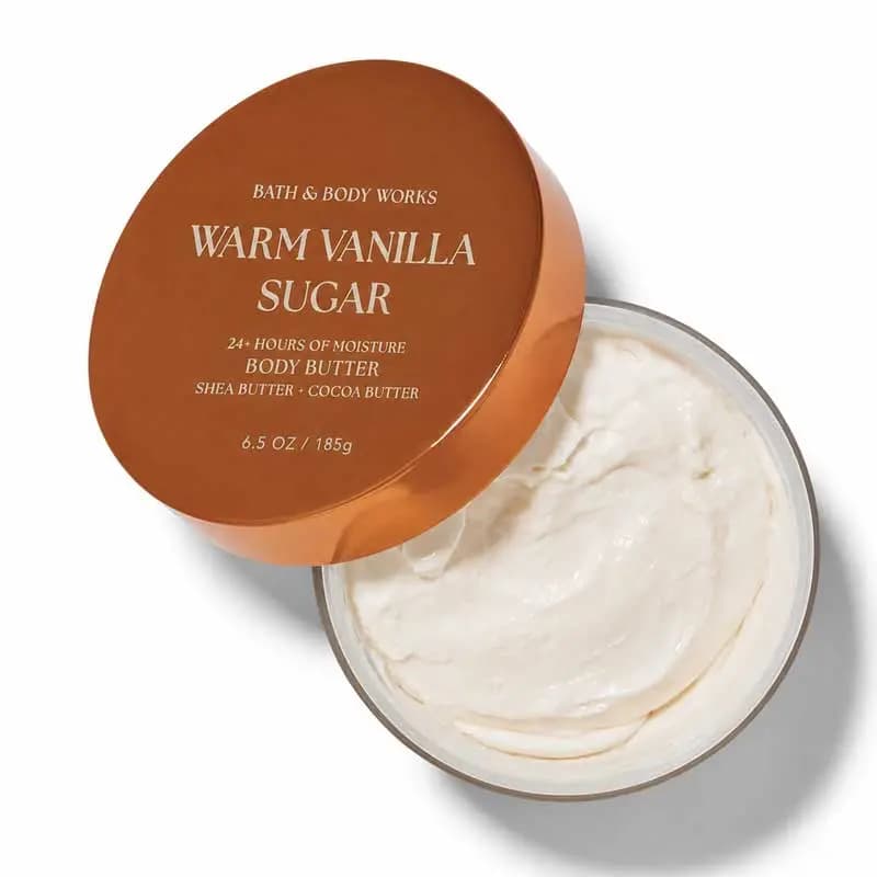 کره بدن بث اند بادی ورکس Bath & Body Works رایحه Warm Vanilla Sugar [تضمین اصالت]