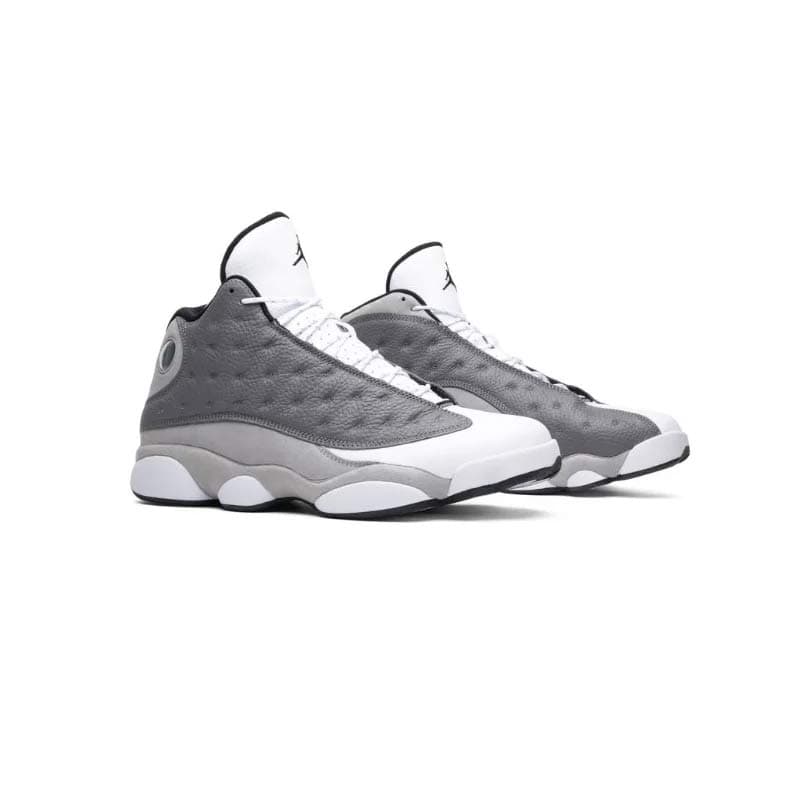 کتونی نایک ایرجردن 13 طوسی سفید Nike Air Jordan 13 Retro Atmosphere Grey — تصویر ۲