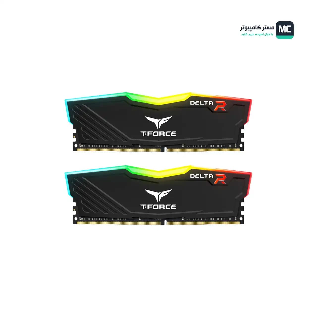 رم تیم گروپ T-Force Delta RGB 32GB (16GBx2) 3600MHz DDR4 (کارکرده)