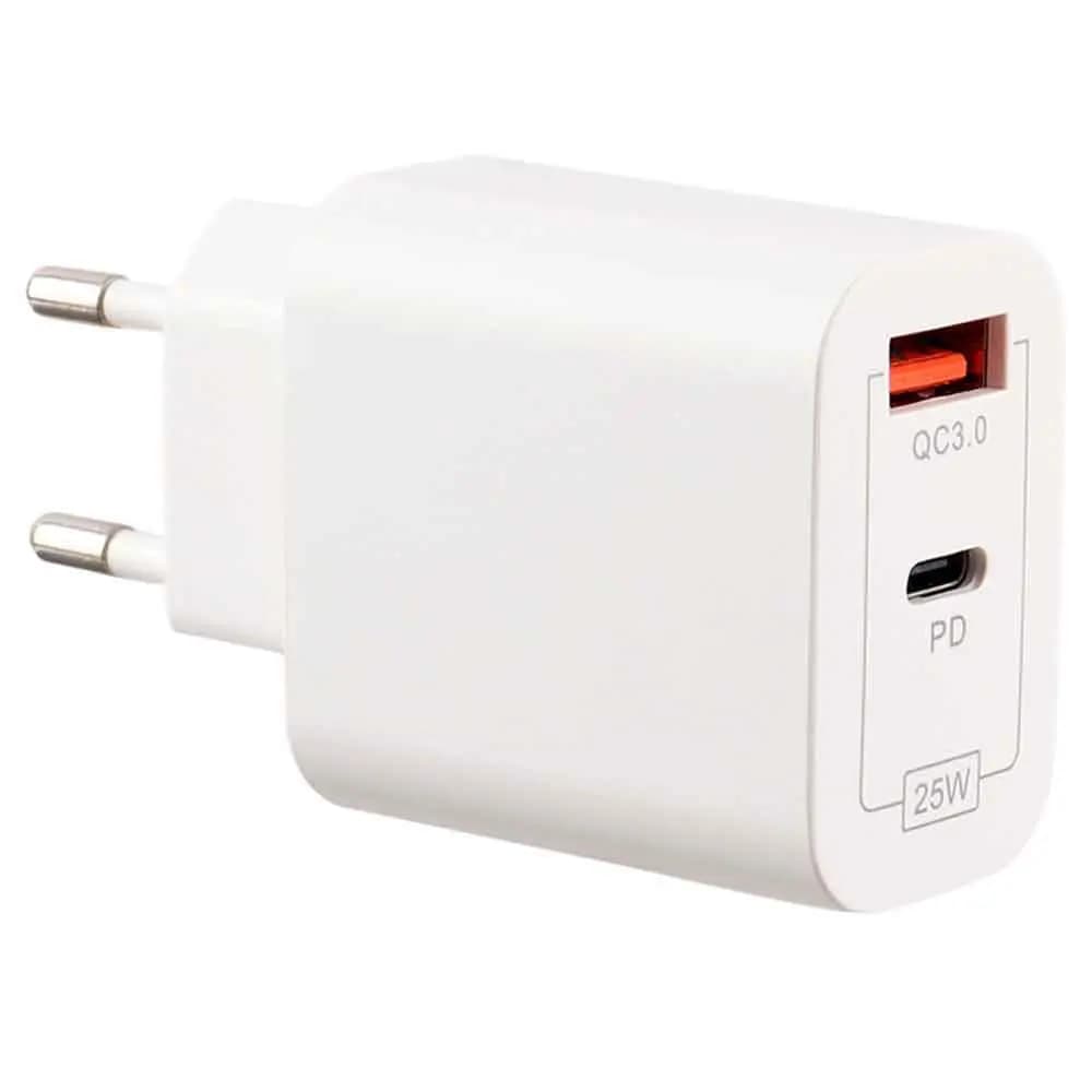 کلگی شارژر فست شارژ 25W با دو پورت خروجی type-c و usb