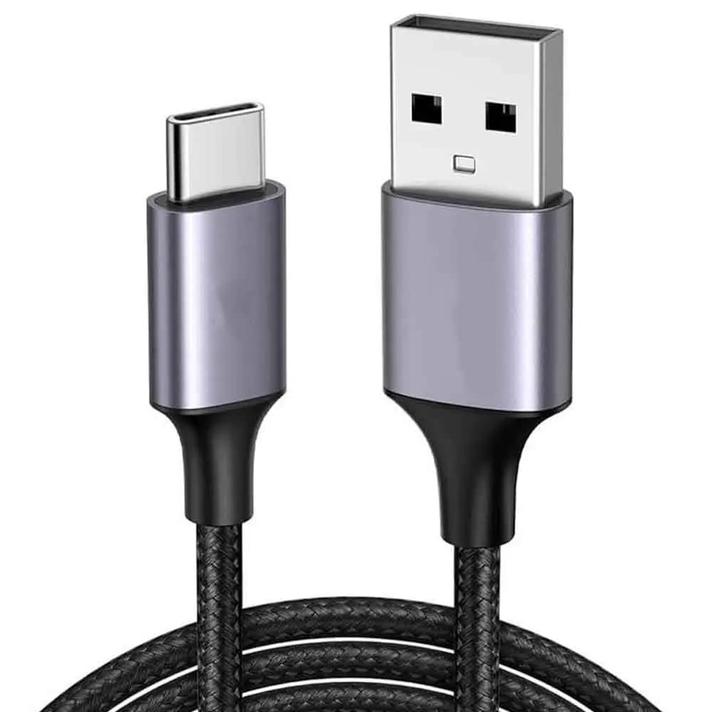 کابل شارژ USB به Type-C فست شارژ به طول 1 متر