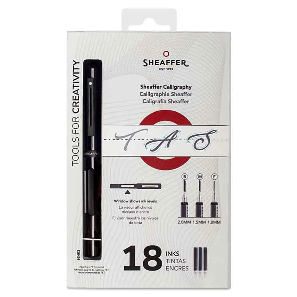 ست خوشنویسی شیفر مدل MINI KIT سایز کوچک همراه با 3 سایز نوک خودنویس