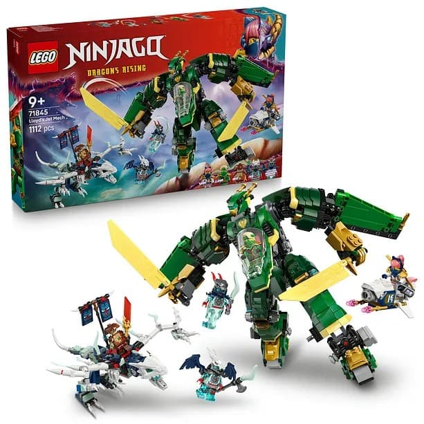 لگو سری نینجاگو مدل Lloyd’s Elemental Power Mech کد 71845