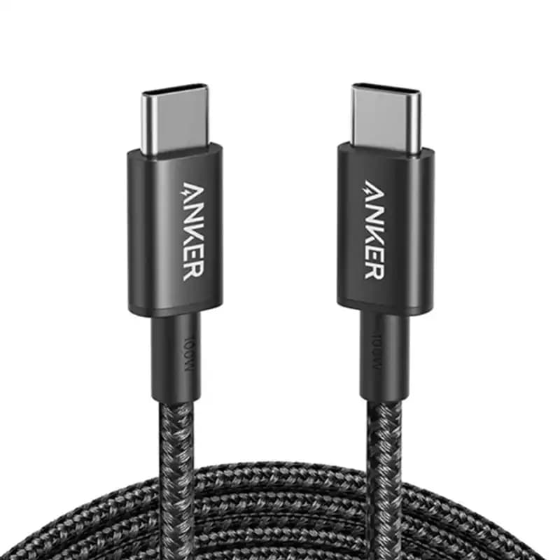 کابل Type-C به Type-C انکر مدل Anker A8756 طول 1 متر توان 100 وات — تصویر ۲