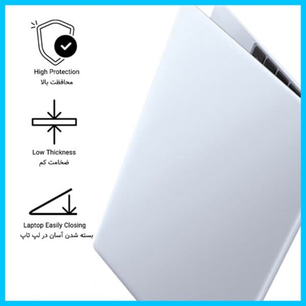 گلس لپ تاپ اپل MacBook with Skylake مدل هیدروژلی برند تکنو — تصویر ۵