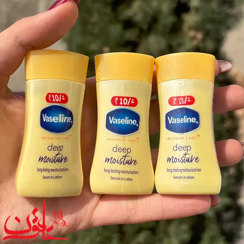 لوسیون بدن وازلین مینی دیپ مویسچر حجم 20 میل — تصویر ۴