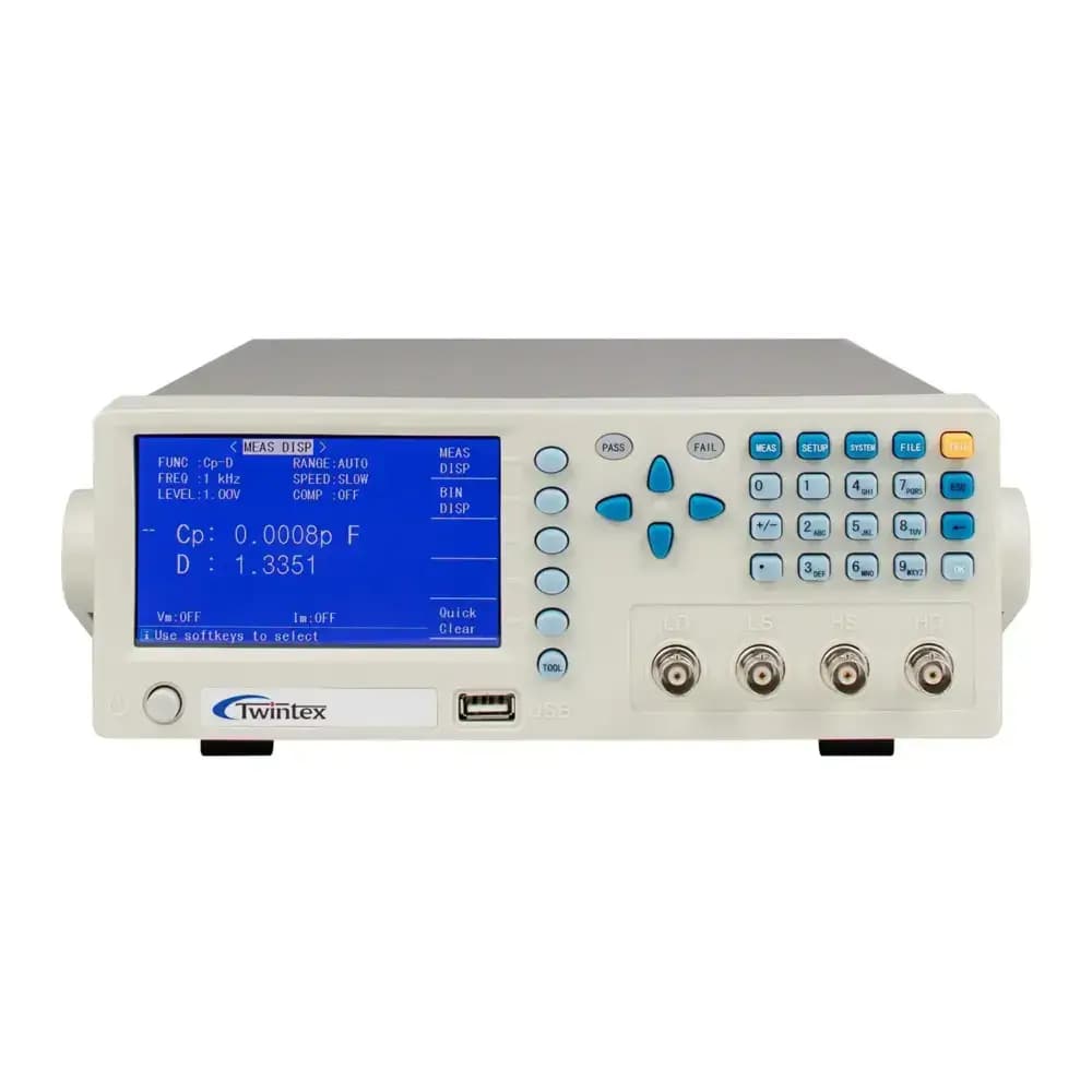 ال سی آر متر دیجیتال رومیزی توینتکس مدل Twintex LCR-7200A
