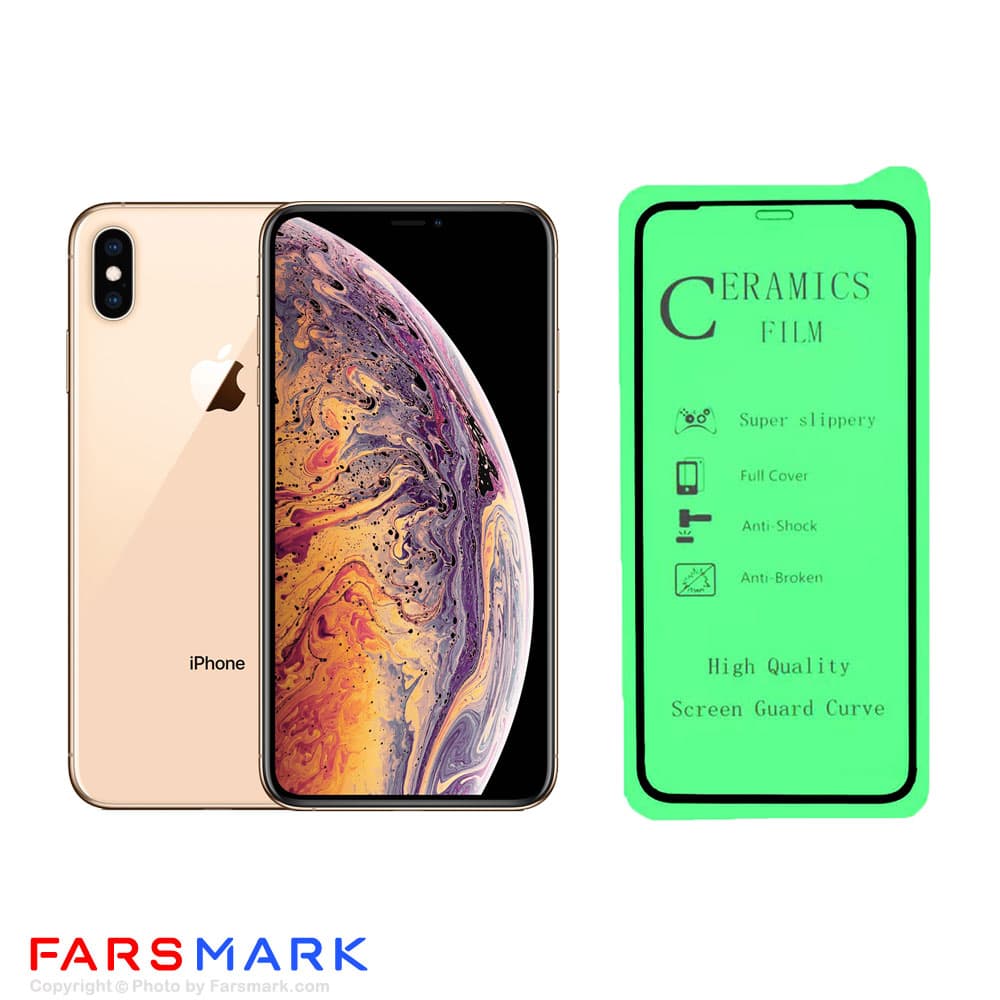 گلس سرامیکی گوشی آیفون Apple iPhone XS