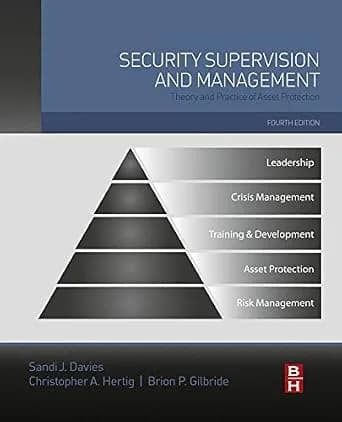 و دانلود نسخه کامل کتاب زبان اصلی Security Supervision and Management: Theory and Practice of Asset Protection PDF | دانلود کتاب خارجی