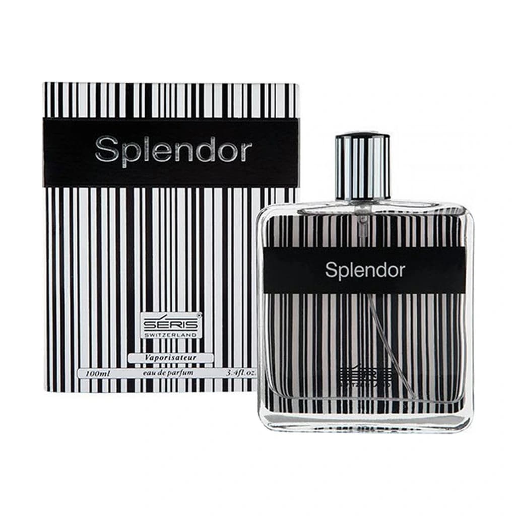 ادوپرفیوم مردانه اسپلندور مشکی سریس اصل 100ml | Seris Splendor Black Men EDP