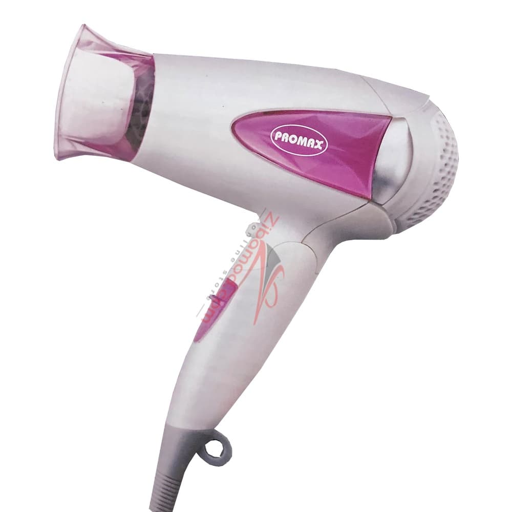 سشوار مسافرتی پرومکس ProMax مدل 702 توان 1600 وات