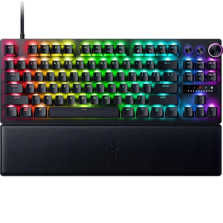 کیبورد گیمینگ ریزر مدل Huntsman V3 Pro TKL — تصویر ۵