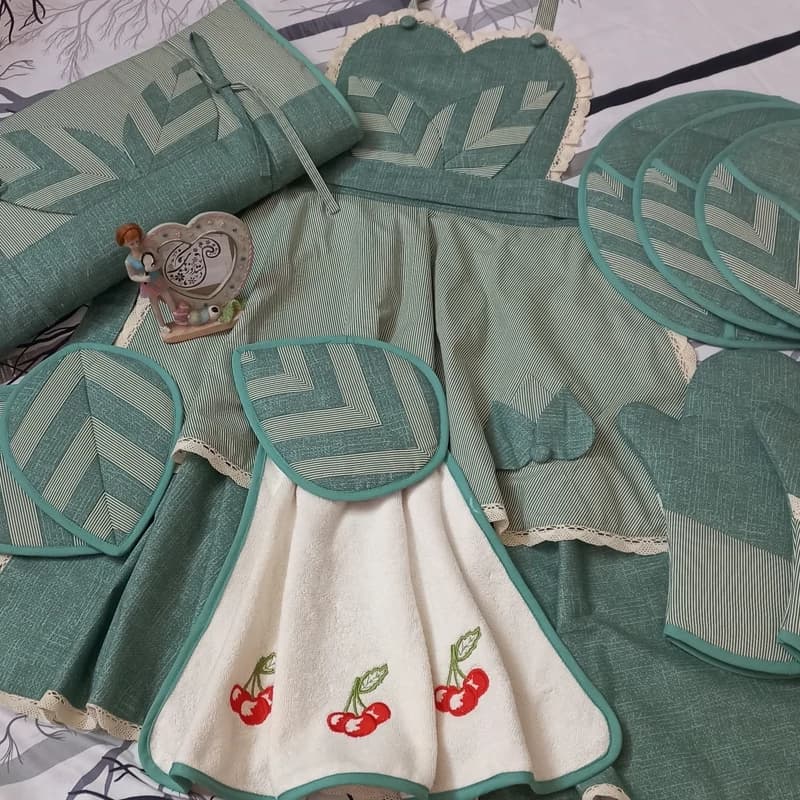 سرویس پارچه ای اشپزخانه عروس