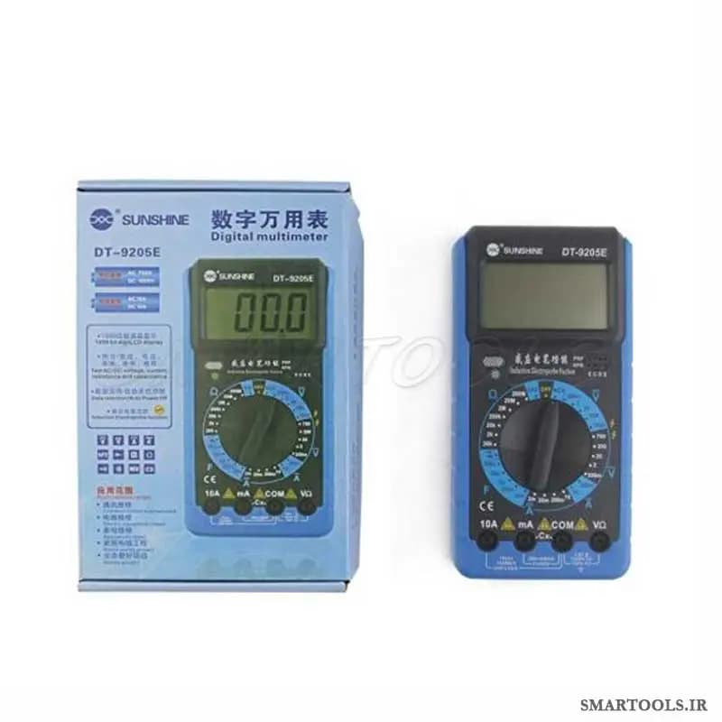 مولتی متر دیجیتال سانشاین SUNSHINE DT-9205E