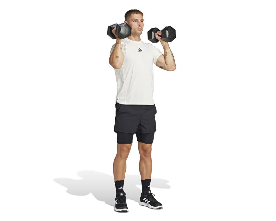 Adidas GYM+ 2IN1 SHORT Shorts — تصویر ۳