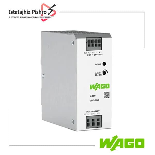 منبع تغذیه تابلویی مدل 2146-2587 برند WAGO