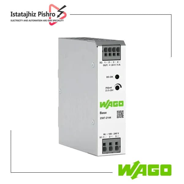 منبع تغذیه تابلو برق مدل 2144-2587 برند WAGO