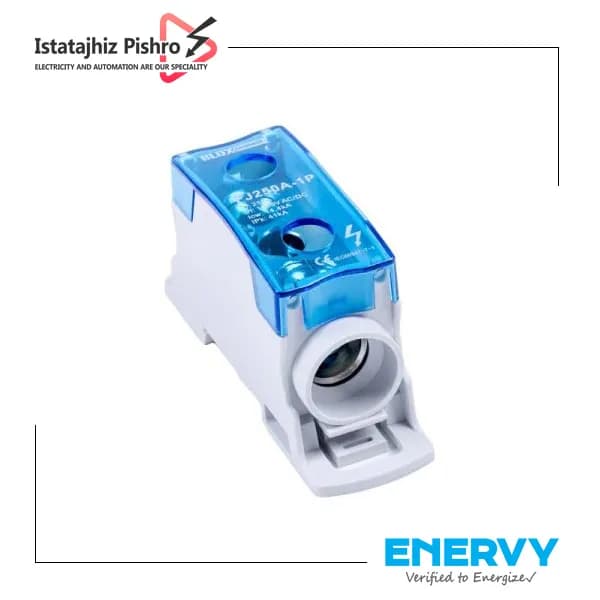 ترمینال پاور بلاک 1 پل مدل ENVDB-250A-1P