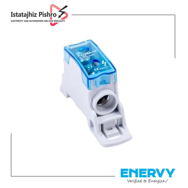 ترمینال پاور بلاک 1 پل مدل ENVDB-125A-1P