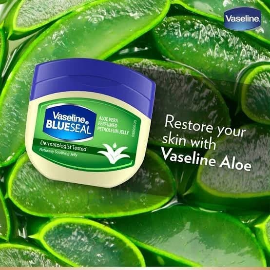 ژل وازلین vaseline blueseal مدل Aloe Fresh حجم 100 میلی لیتر — تصویر ۳