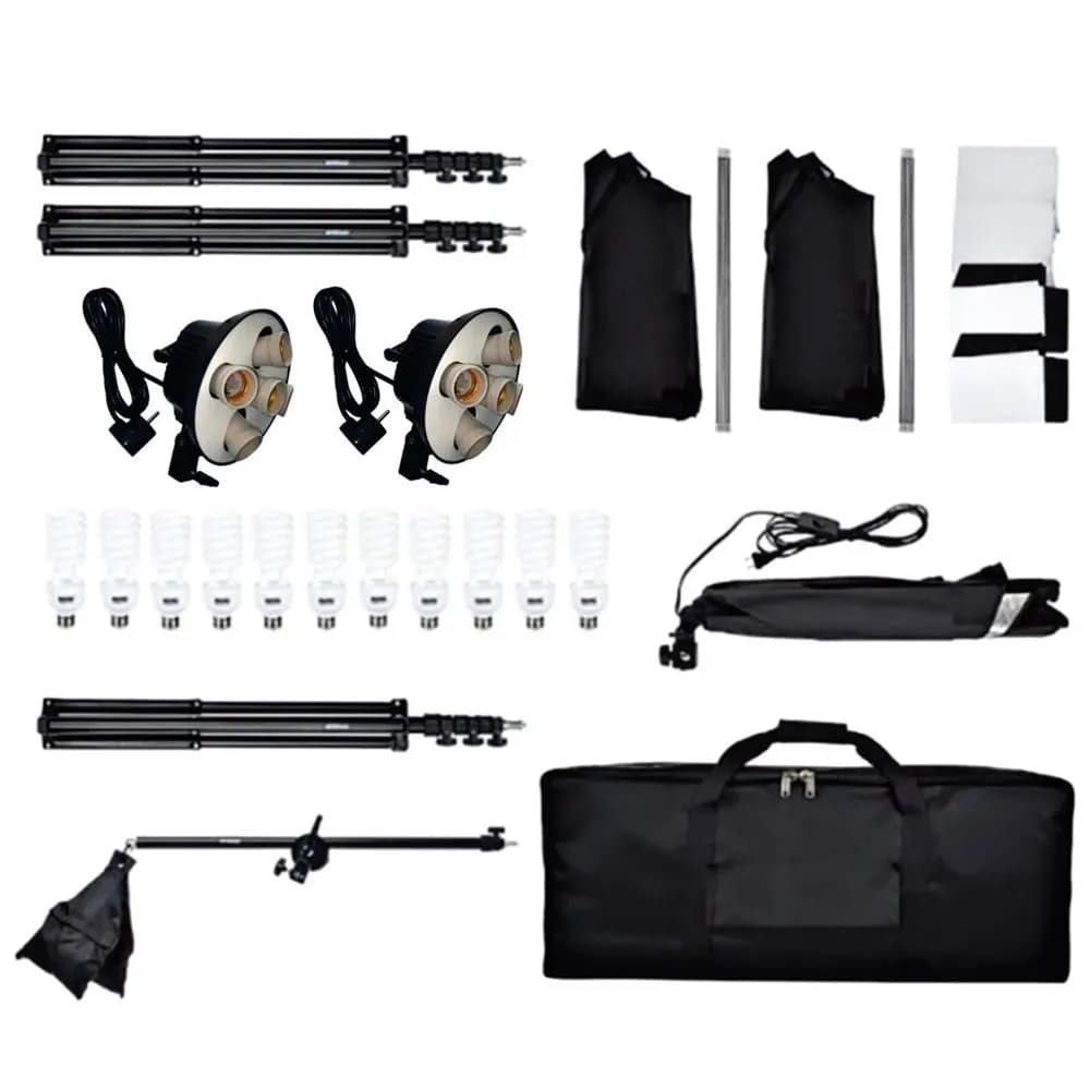 کیت نور ثابت 5 لامپ Continuous Lighting Kit 5 LAMPS