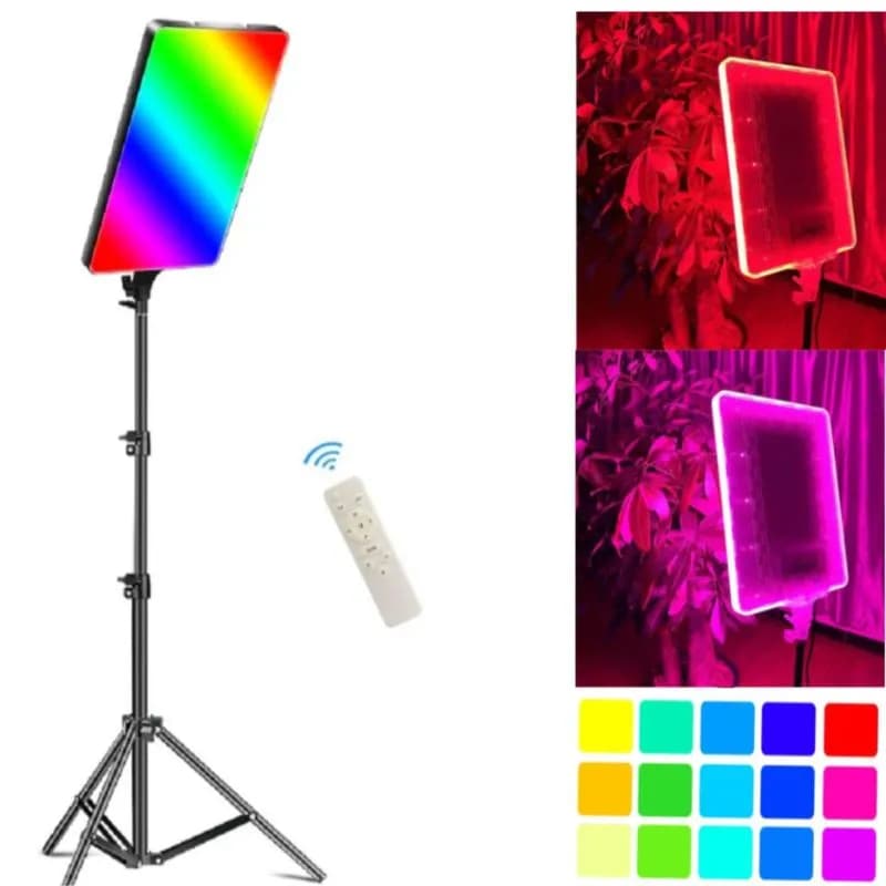 پنل نور ثابت ال ای دی PM-60 LED RGB