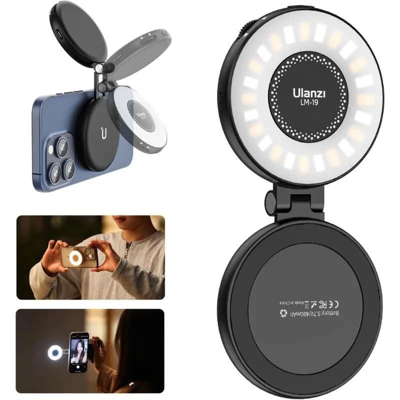 نور سلفی مغناطیسی اولانزی ULANZI Magnetic Selfie Light