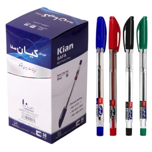 خودکار کیان Kian 1mm بسته 50 عددی — تصویر ۷