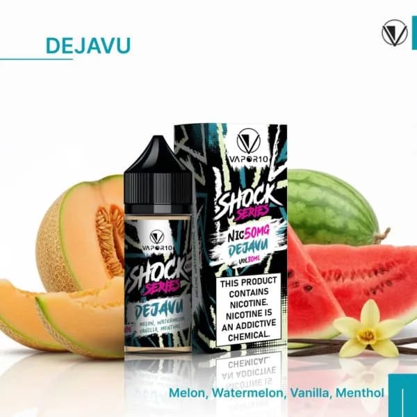 سالت نیکوتین دژاوه کمپانی ویپور 10 سری شوک | VAPOR 10 Nicotin Salt Dejavu اورجینال