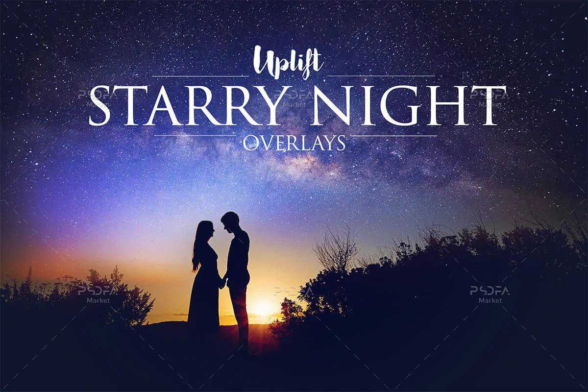 50 بک گراند آسمان شب پر ستاره با کیفیت بالا